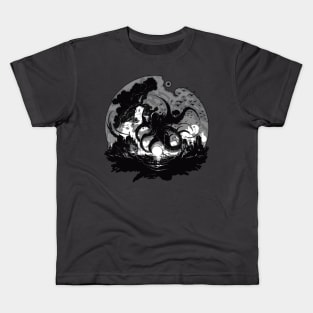 Octopocalypse: Sometimes a Tsunami Just isn't Enough III Kids T-Shirt